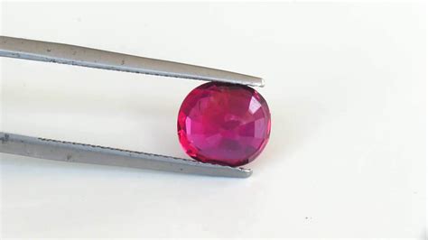 304 Cts Gia Certified Unheated Natural Purplish Red Color Oval Ruby