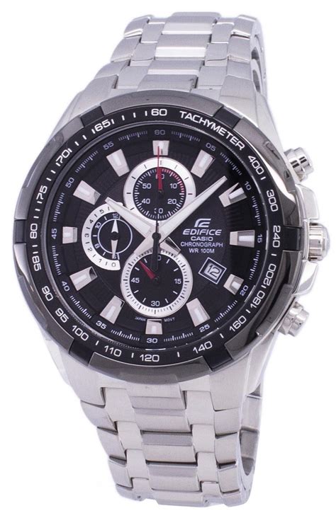 casio edifice chronograph tachymeter ef 539d 1av ef539d 1av men s watch klatchit