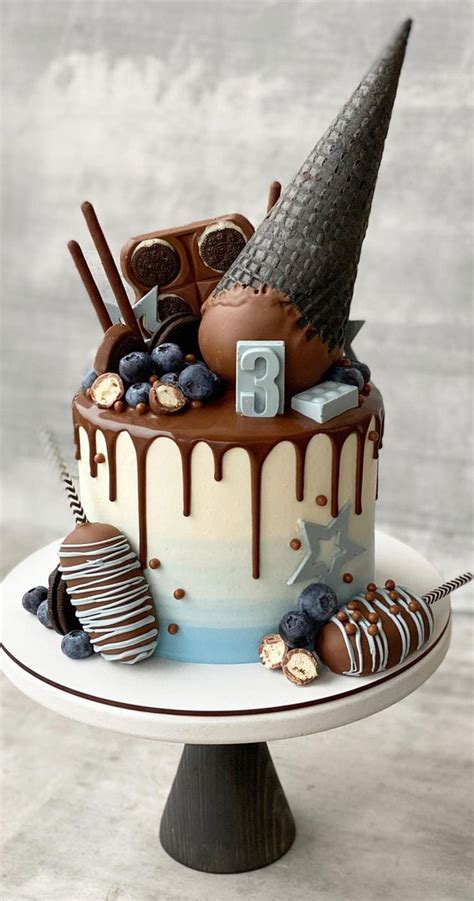 43 Cute Cake Decorating For Your Next Celebration Chocolate Birthday Cake For 75th Celebration
