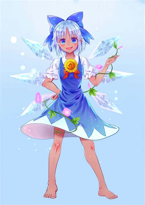 Cirno Tanned Cirno Hidden Star In Four Seasons Touhou Bad Id Bad