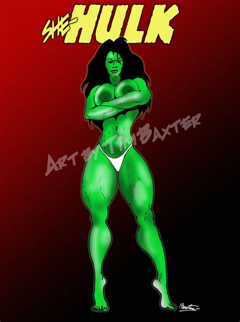 Rule 34 2011 Avengers Green Skin Hulk Series Jennifer Walters Marvel She Hulk Tim Baxter