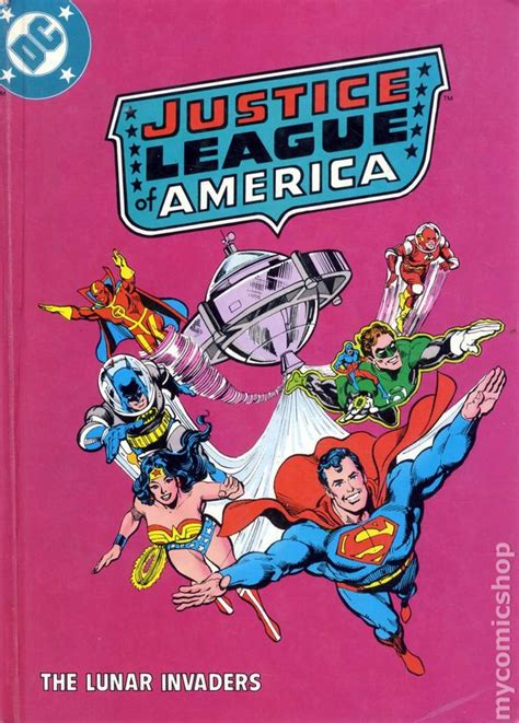 Justice League Of America In The Lunar Invaders Hc 1982 Dc Comic Books