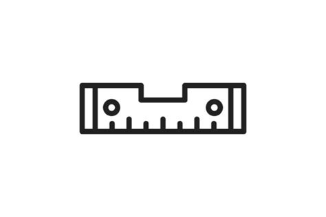 Level Tool Line Icon Graphic By Iconbunny · Creative Fabrica