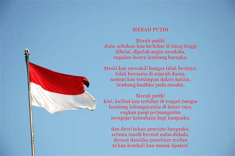 Puisi Tentang Indonesia Merah Putih Pantun Cinta Riset