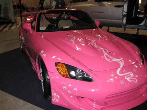 Shiny New Pink Sports Car Thegreentax Flickr