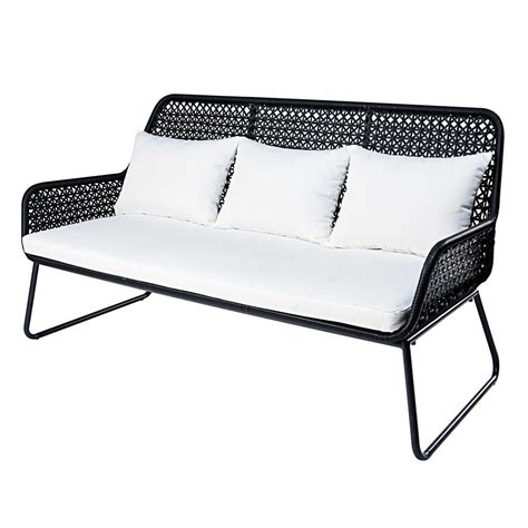 We did not find results for: Divanetto da giardino 3 posti in resina intrecciata nera e ...