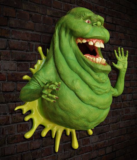 Ghostbusters Life Size Slimer Wall Sculpture Briancarnellcom