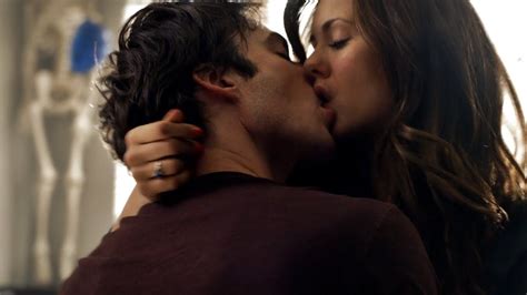 tvd 5x17 elena dreams of a hot make out session with damon delena scenes hd youtube