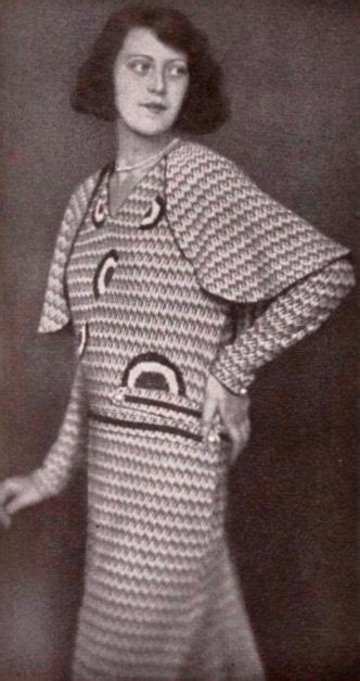 1930 1930s Knitwear Modernism Vintage Knitting Vintage Sweaters