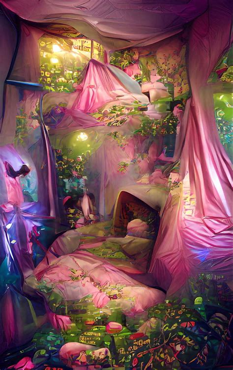 Fairy Bedroom Fantasy Rooms Dreamy Art Dreamscape Architecture