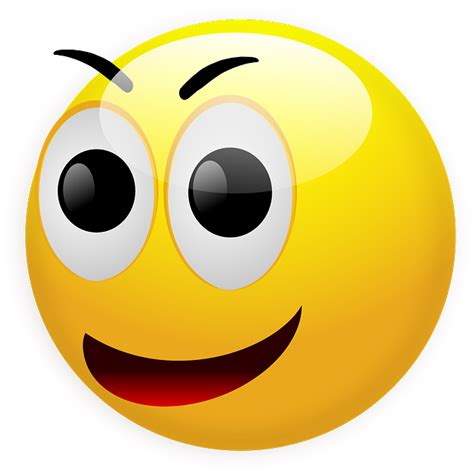 Veselý Obličej Emotikon Smajlíci · Vektorová Grafika Zdarma Na Pixabay