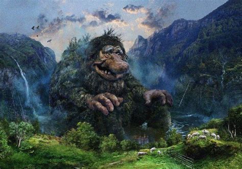Norwegian Trolls By Ivar Rodningen Part 1 Troll Fantasy Creatures
