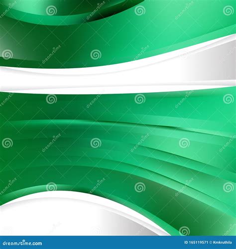 Emerald Green Background Design Template Illustration Stock Vector