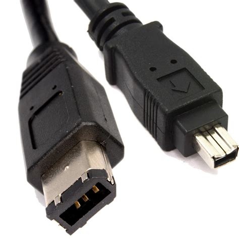 Firewire Ieee 1394 Dv Cable 6 To 4 Pin 2m Pc To Dv Out