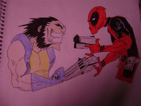 Deadpool Vs Wolverine By Mentosman On Deviantart