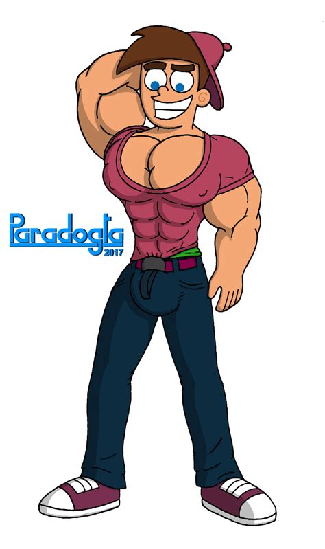 Teen Muscle Timmy Turner By Paradogta On Deviantart