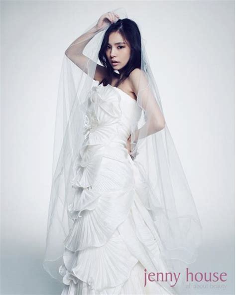 Min Hyo Rin Models A Variety Of Wedding Dresses For ‘j Style’ Kpopfwd