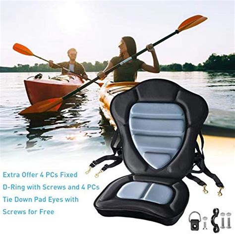 Thickened Padded Kayak Seat Extra Thick Padded Sit On Top Canoe Seat