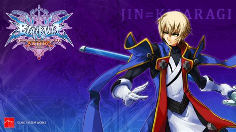 Blazblue Continuum Shift Extend Wallpaper 021 Jin Kisaragi