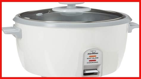 Zojirushi NHS 10 6 Cup Uncooked Rice Cooker YouTube