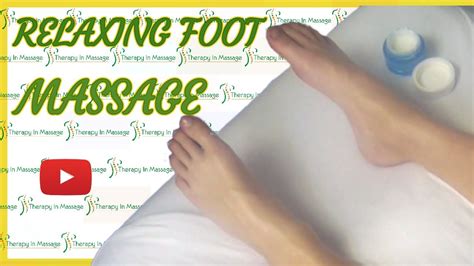 Relaxing Foot Male Massage Feet Massage Therapy In Massage Youtube