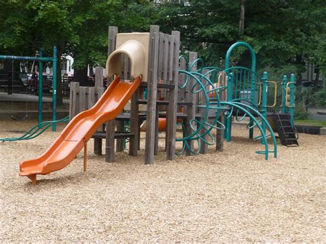Visiting Brookline Playgrounds Pierce School Playground
