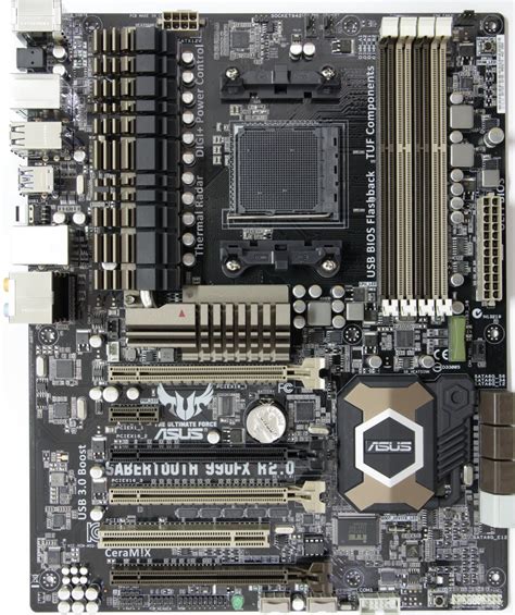 Asus Sabertooth 990fx R20 Amd Am3 Motherboard At Mighty Ape Australia
