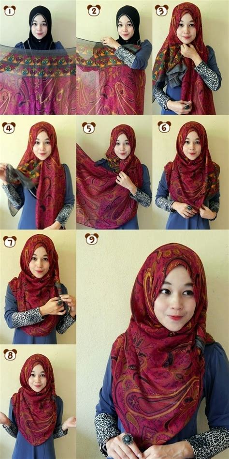 Cara Cantik Dengan Memakai Hijab Pashmina Ini Tutorial Hijab Dan Cara Berhijab