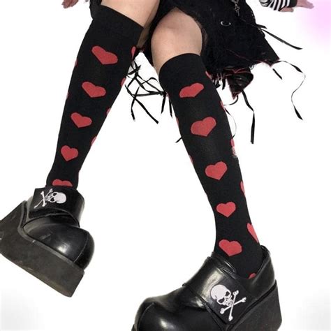 Cool Gothic Lolita Socks Goth Socks Gothic Babe Co