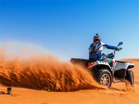 Arabian Desert Quad Bike Experience On Sand Dunes Of Dubai Tours