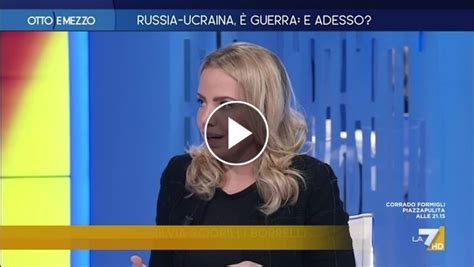 Guerra Russia Ucraina Silvia Sciorilli Borrelli Le Sanzioni Non Sono Un Deterrente Troppo