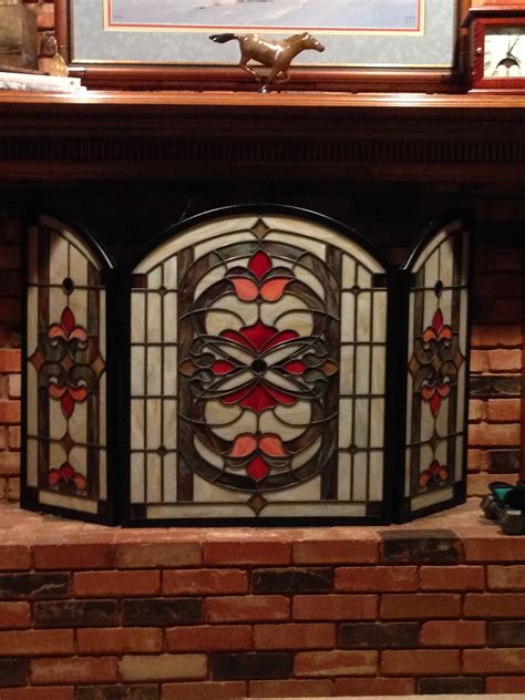 Victorian Beveled Glass Fireplace Screen Fireplace Guide By Linda