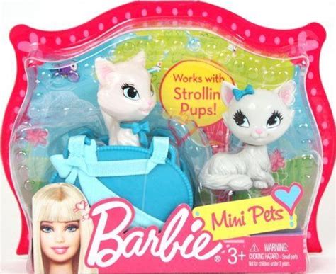 Barbie Mini Pets Kittens By Mattel 1699 Toys Games Pet Kitten