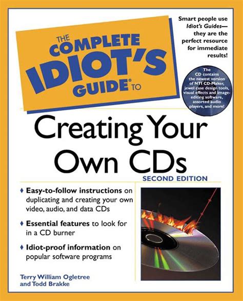 The Complete Idiots Guide To Creating Your Own Cdscoffee With E Books