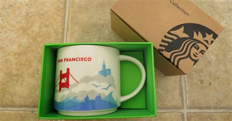 Starbucks You Are Here Collection Mug San Francisco It Has Grown On Me