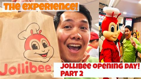 Jollibee Uk Opening Day Part The Experience Youtube