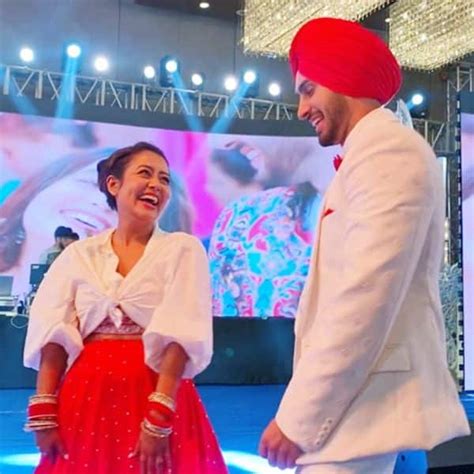 Neha Kakkar And Rohanpreet Singh Look Adorable In Ring Ceremony Pics