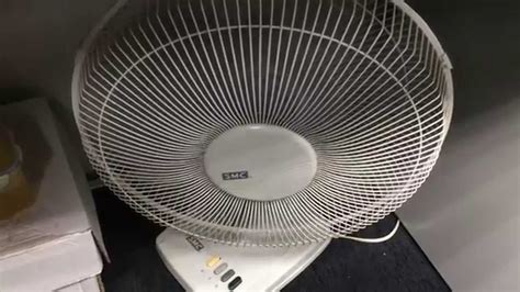 16 Smc Oscillating Table Fan Youtube