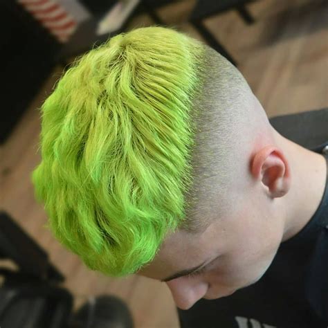 48 Awesome Hair Color Ideas For Men In 2018 Mens Hairstyles Green