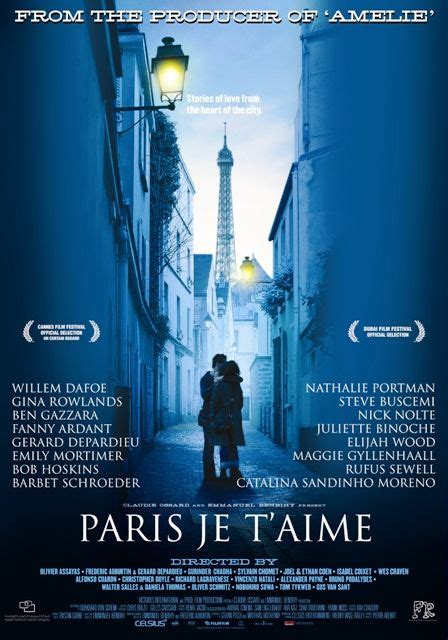 paris je t aime movie poster 6 of 7 imp awards