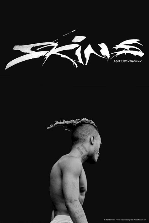 Buy Xxxtentacion Skins Album Cover Art Merch 17 Xxx Bad Vibes Forever Trap Music Aesthetic Cool