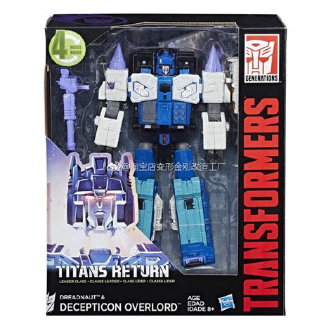 Titans Return Overlord In Package Shots Transformers News Tfw2005