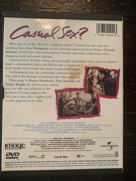 Casual Sex Dvd 1998 14381429923 Ebay