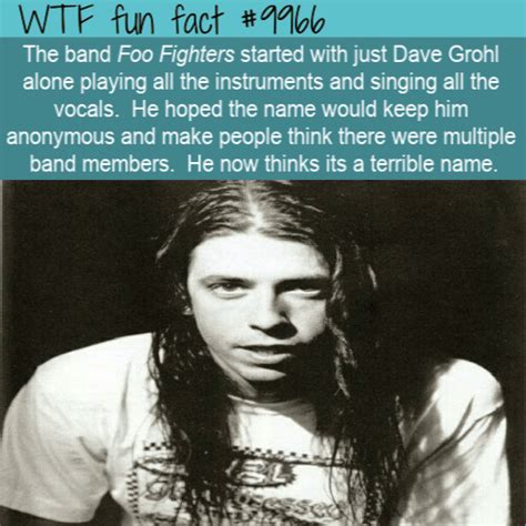 Fun Fact Foo Fighters Terrible Name