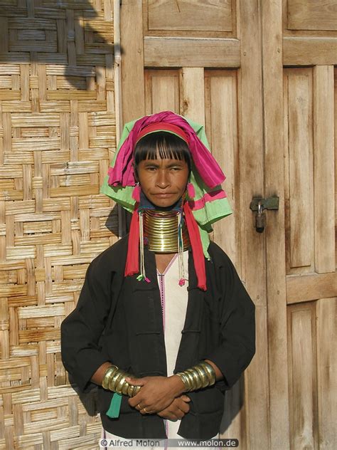 Photo Of Long Neck Padaung Woman Lake Inle Myanmar Burma