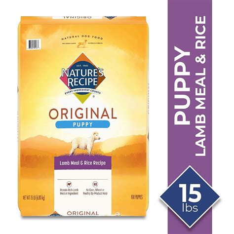 Natures Recipe Dry Puppy Food Dog Food Recipes Puppy Food Dry Dog Food
