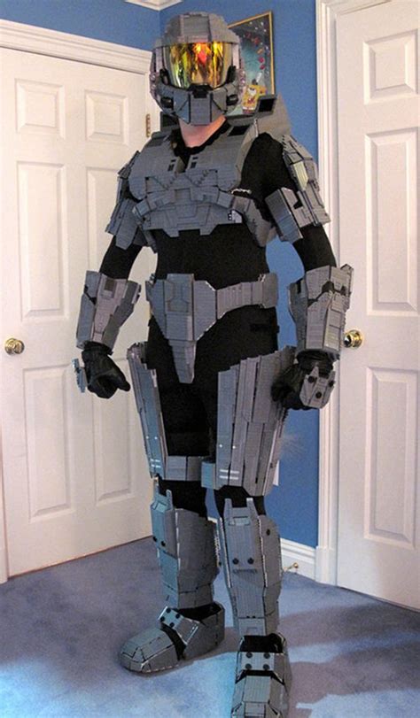 Wearable Lego Master Chief Armor Pic Global Geek News