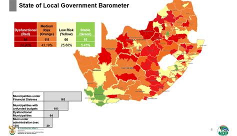 This Map Shows The Best And Worst Run Municipalities In South Africa