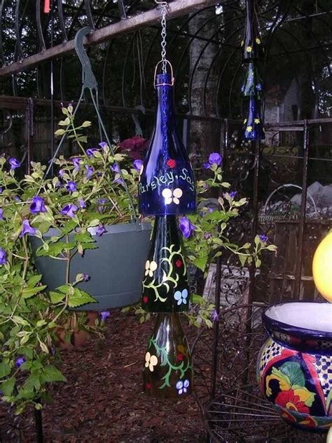 Diy Wine Bottle Ideas For The Garden 26 Wine Bottle Uses Balcony