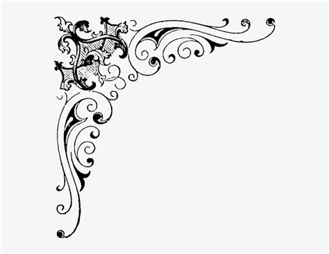 Decorative Tattoo Scroll Element Clip Art VectorGenius Clip Art Library